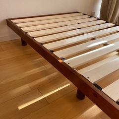 ニトリ ベッドフレーム&マットレスセット シングルサイズ(引取り限定)の画像
