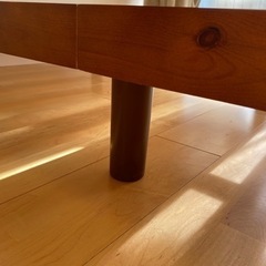 ニトリ ベッドフレーム&マットレスセット シングルサイズ(引取り限定)の画像