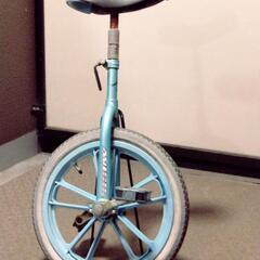 一輪車 ブルー 16インチ AVIGO スタンド付き