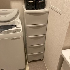 ニトリ壁付きチェスト5段（2021年3月購入）