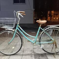 890 自転車 ママチャリ シングルギア ダイナモライト