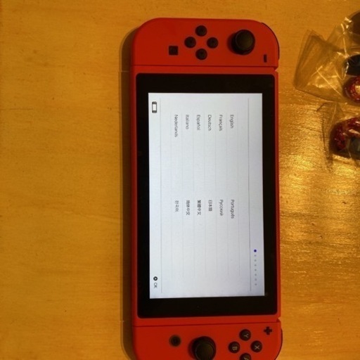 マリオ3Dワールド付き　ニンテンドースイッチ　限定マリオカラー本体