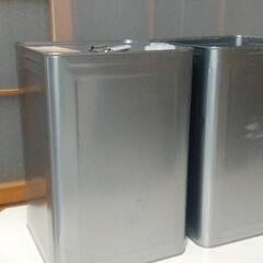 値下げ　一斗缶の空き缶　2缶