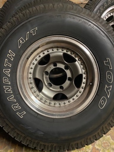 値下げ　31X10.5R15 トーヨー　トランパス　オールテレーン　6穴　139.7