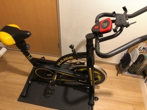 【商談中】ハイガー　HAIGE スピンバイク エアロフィットネス HG-YX-5006A ブラック