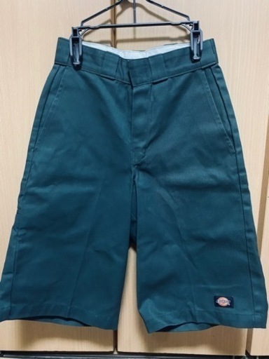 ディッキーズ ハーフパンツ グリーン　S 26