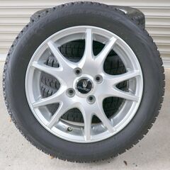 スタッドレスタイヤ　4本セット　155/65R14　BLIZZAK REVO GZの画像