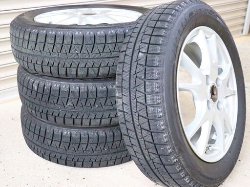 スタッドレスタイヤ　4本セット　155/65R14　BLIZZAK REVO GZ