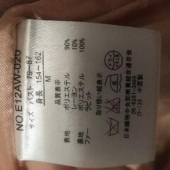 冬用 サーモンピンク色 コートの画像
