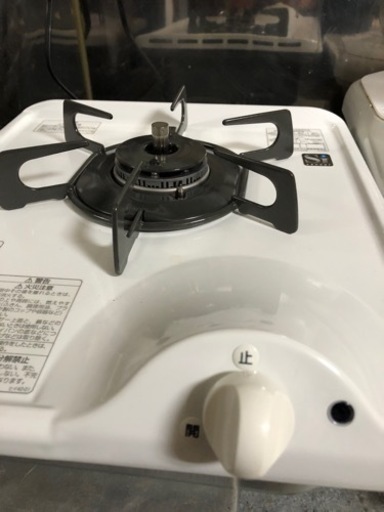 センサー付きガス一口コンLPガス用未使用品ハーマン