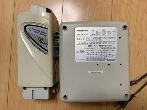 Panasonic （NKY253B02） 電動自転車用リサイクル済みバッテリー　値下げします❗️