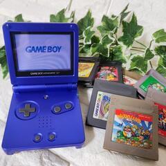 超美品ゲームボーイアドバンスSP青