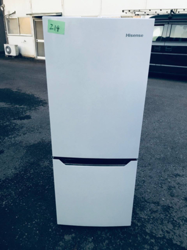 214番 Hisense✨2ドア冷凍冷蔵庫✨HR-D15A‼️