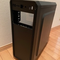 【11/26まで】ATX 自作PC 用　PCケース　ブラック　メ...