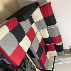 3人掛けソファ カウチソファの画像
