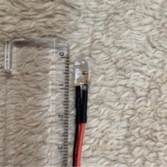 新品【点滅するカラフル砲弾型LEDダイオード5mm】有線20cm 高輝度 12Vの画像