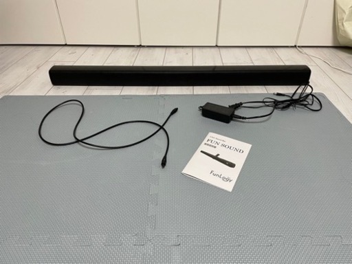 【受け渡し予定者決定】中古　スピーカー　サウンドバー　FUN SOUND
