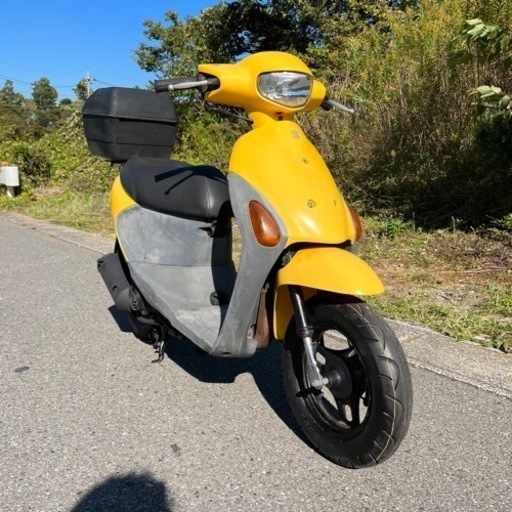 【実働整備済み】スズキレッツ4リアボックス付き！タイヤバリ山！千葉県柏市から格安配送可能！SUZUKI LET'S CA45A 格安原付！最短即日納車