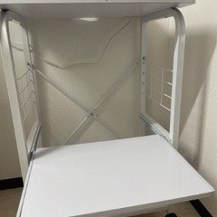 キッチンワゴン　白　H90×W65×D45