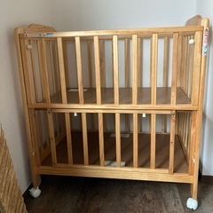 KATOJIミニベビーベッド　保証書あり