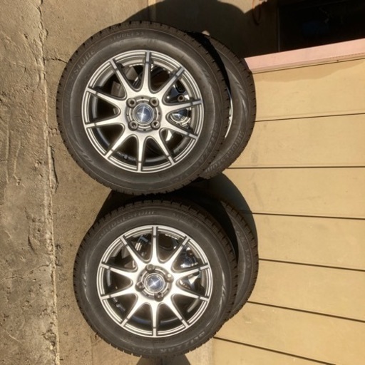 購入者決まりました。受付終了　４本セット　155 65 14  vrx  アルミ付　2018年23週