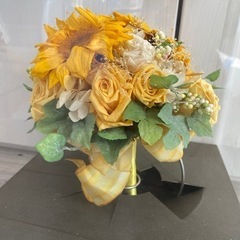 プリザーブドフラワー　ブーケの画像