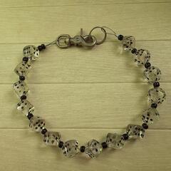値下げ アクリルダイスのウォレットチェーン