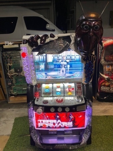 【レア】テラフォーマーズ TERRAFORMARS パチスロ実機 家スロ スロット 実機 不要機 京楽