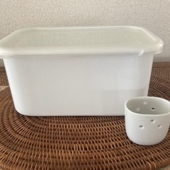 【野田琺瑯】ぬか漬け美人・漬物容器(お譲り先が決まりました)