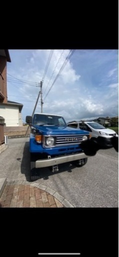 トヨタ　ランドクルーザー70 中期型　離島不可