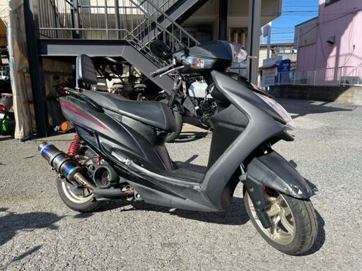 NO.4066　シグナス１２５ＸＳＲ　ＳＥＡ５Ｊモデル　４サイクル　ＦＩ車　マッドブラック　☆彡