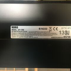 KORG sp-170S電子ピアノ（黒）の画像