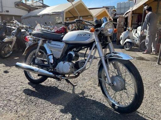 NO.4067　コレダ５０スポーツ　２サイクルエンジン　クラッチ付４速ミッション車　シルバー　　☆彡