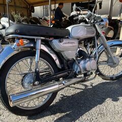 NO.4067　コレダ５０スポーツ　２サイクルエンジン　クラッチ付４速ミッション車　シルバー　　☆彡の画像