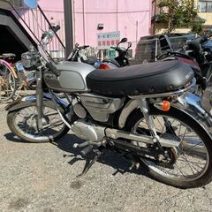 NO.4067　コレダ５０スポーツ　２サイクルエンジン　クラッチ付４速ミッション車　シルバー　　☆彡の画像
