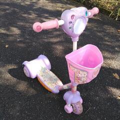 ジュエルペット　キックボード　子供用３輪