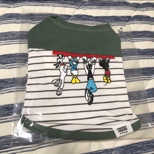 犬の服 みどり ディズニー フレンズボーダーTシャツ