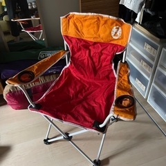 アウトドア　チェア　4脚セット　コールマンの画像