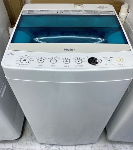 ハイアール 4.5㎏ 洗濯機 JW-C45A 2017年製 A063