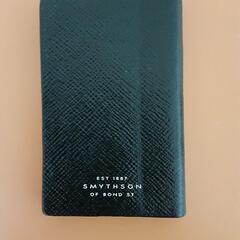 値下げ　Smythson(スマイソン)手帳+ZIP付きカードケース　の画像
