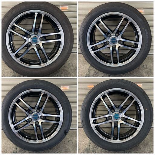 215/50R17 バリ溝夏タイヤとアルミセット