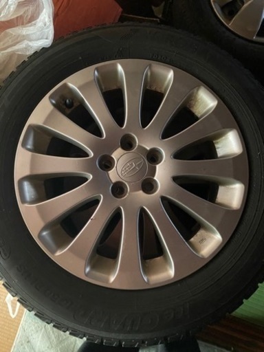 スバル　pcd100 5H YOKOHMA ice gard