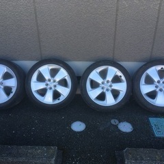 さらに値下げしました　レグノ　sツーリングホイール　プリウス30 タイヤホイールの画像