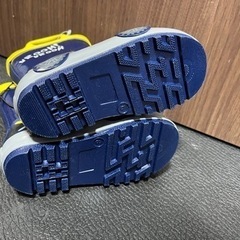 新品タグ付き　パトカー　長靴　レインブーツ　14cmの画像