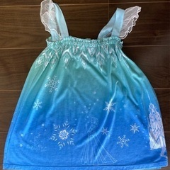 アナと雪の女王　エルサ柄　夏ワンピースの画像