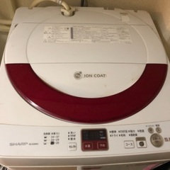 洗濯機　SHARP ES-G55NCの画像