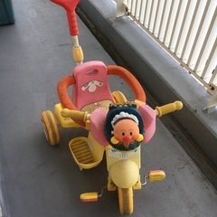 アンパンマンの三輪車の画像