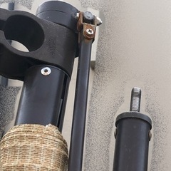 ◯【ジャンク品】サンシェード オーニング 突っ張り棒式 (一間用)の画像