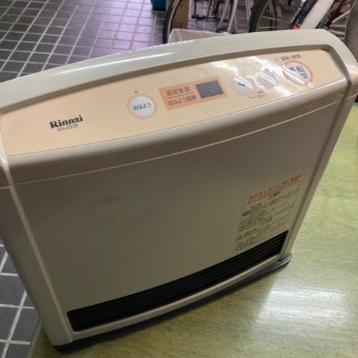 リンナイ　ガスファンヒーター　都市ガス用