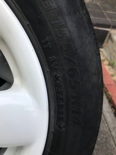 155 65 R14 ラパン純正ホイール